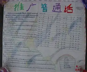 普通话手抄报我喜爱的动植物