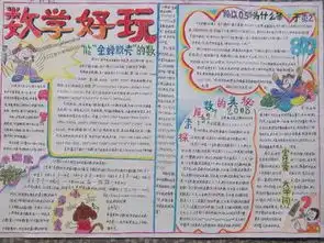 北京小学数学手抄报简单又好画