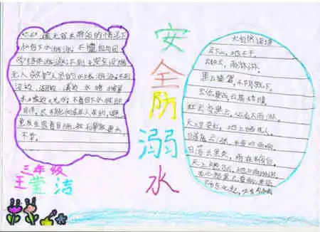 小学生防溺水手抄报如何消除胃抽筋