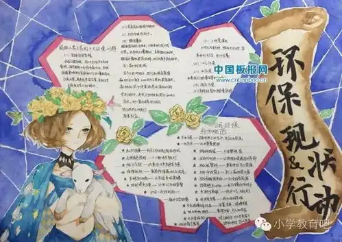 绘意手抄报,挥毫倡环保盘点那些获奖的环保手抄报