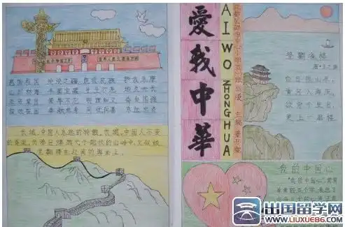爱国的英语手抄报简单又好看