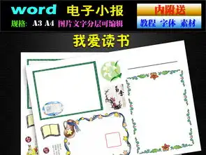 我爱读书电子小报模板图片素材其他大全worddoc下载22.82mb读书手抄报