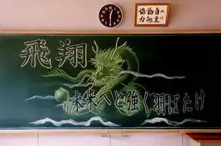 日本学生的黑板画,简直逆天了