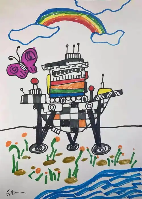 天问一号火星你好星辰大海孩子的梦想永不止步
