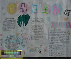 食品安全手抄报食品添加剂是否有毒