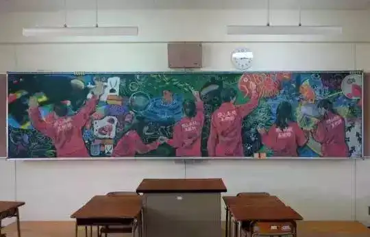 超写实3d粉笔画,够炫酷艺术大佬,一根粉笔走天下