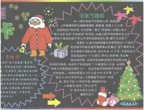 2018年高二圣诞节黑板报图片大全