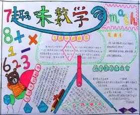 数学手抄报哇,数学