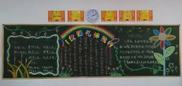 曙光小学部举行八礼四仪主题黑板报评比活动
