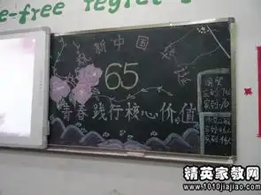 国庆节黑板报庆祝国庆65周年诗歌