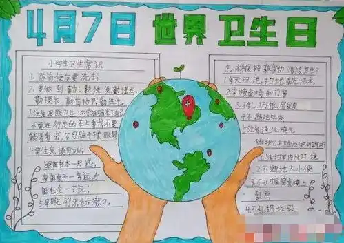 守护健康共筑美好安居一小六年级开展世界卫生日主题活动