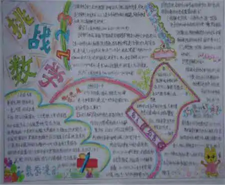 数学手抄报李毓佩数学童话集