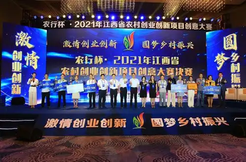 新农人打擂新创意比拼农行杯2021年江西省农村创业创新项目创意大赛成功举行