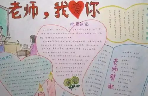 教师节就要到了主题手抄报教师节祝福语,快收藏吧