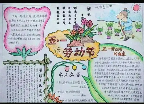 5年级学生晒手抄报,网友拍手叫好,第6张手抄报让人意想不到