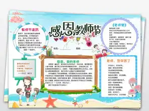 教师节小报老师节日快乐手抄报感恩电子小报图片模板worddoc设计图下载教师节手抄报大全编号18609149