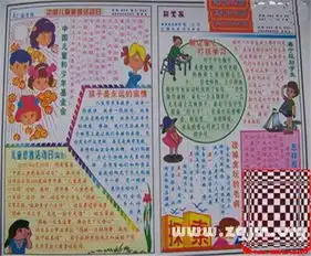 庆六一手抄报