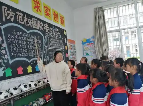 福建连城县北团小学生开展防欺凌教育图