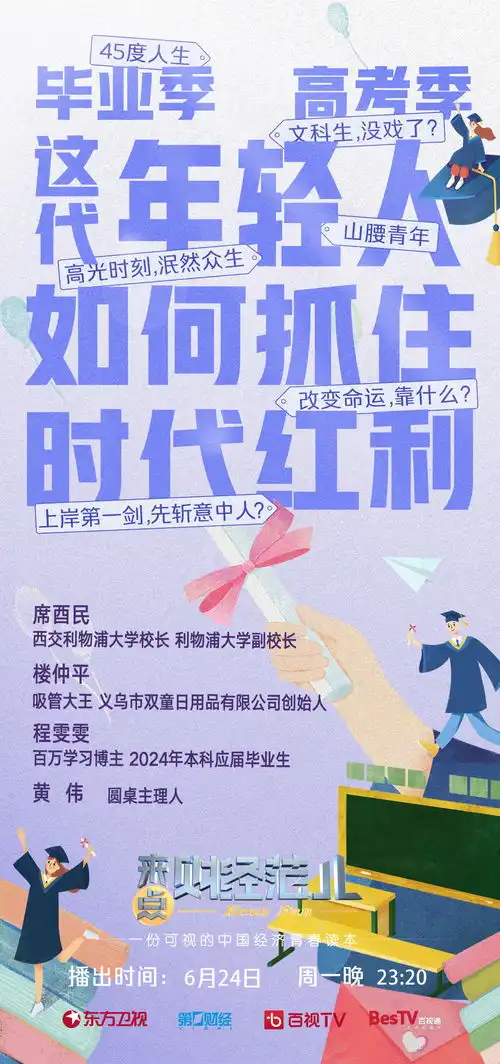 毕业季,高考季这代年轻人如何抓住时代红利丨来点财经范儿