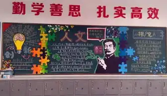 惊呆了这些00后画的黑板报,让平淡的高中教室牛逼闪闪