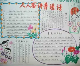 普通话手抄报普通话法律依据