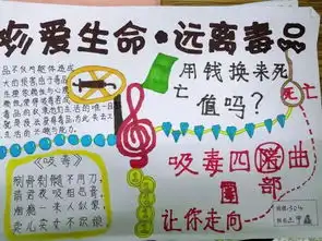 做手抄报,学禁毒知识南头这所学校的同学们行动了起来
