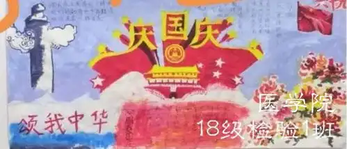 迎国庆共筑中国梦,赞青春携手新时代主题板报评选公示