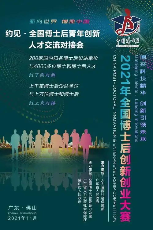2021年全国博士后创新创业大赛来啦