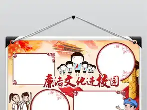 廉洁文化进校园小报勤政廉洁廉政手抄电子小报手抄报素材图片其他大全psd模板下载142.23mb其他