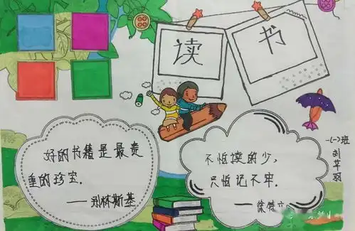 阅读启童智好书润少年东关小学一年级一班读书展示活动