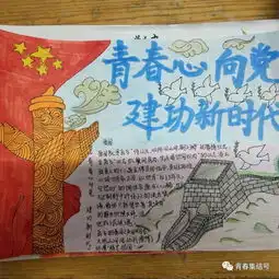 青春心向党,建功新时代主题手抄报比赛