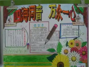 普通话手抄报内容字