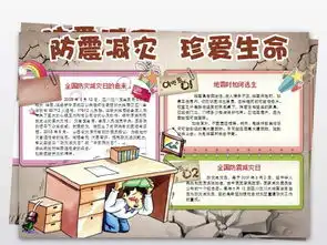 防震减灾小报地震安全知识手抄报电子小报图片素材wps模板下载26.47mb防震减灾手抄报大全安全健康手抄报