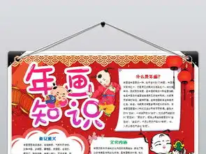 年画小报猪年春节新年传统习俗门神手抄报图片素材wps模板下载2.47mb春节元旦手抄报大全节日手抄报