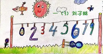 奇妙的数字想象画环科园实验小学一年级组