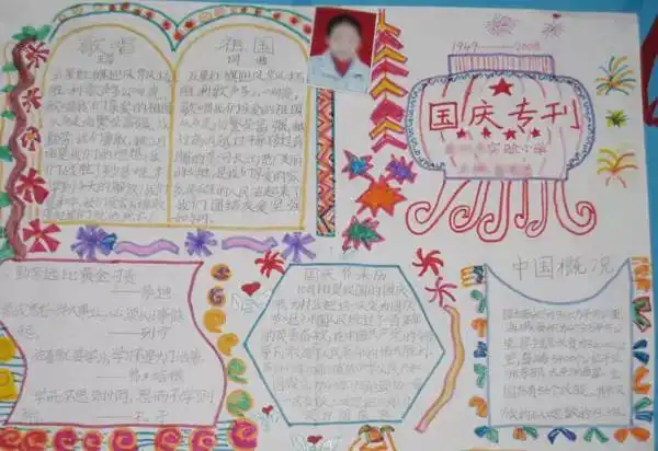 实用的国庆节手抄报,赶快为孩子收藏吧