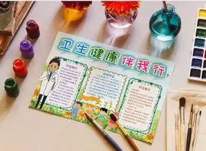卫生健康伴我行小报手抄报模版word模板下载docx格式熊猫办公