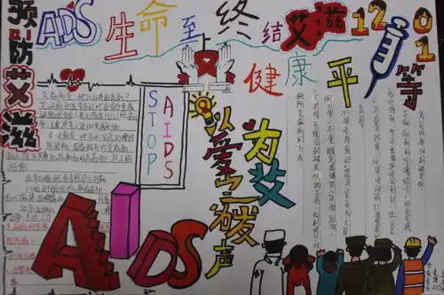 漳州一职校开展2021年防艾主题手抄报评比活动