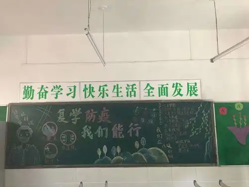 板报正能量画笔总关情二七区闫家咀小学防疫主题黑板报掠影