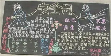 安全月黑板报二年级安全月黑板报安全月黑板报
