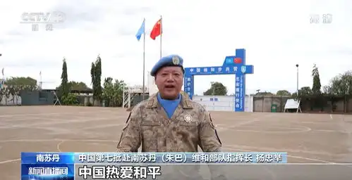 联合国国际维和人员日头戴蓝盔中国军人守护世界和平