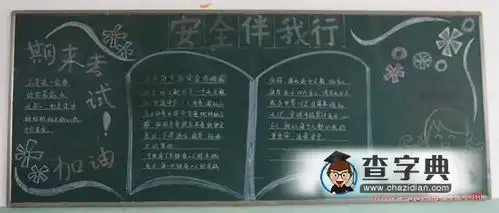 安全教育主题黑板报图片设计安全教育主题黑板报图片查字典板报网