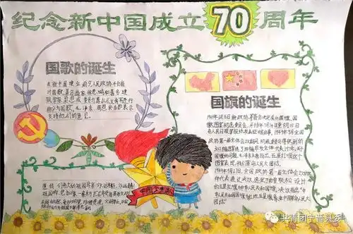少代会献祝福手抄报