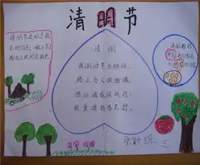 清明节手抄报清明习俗之插柳