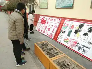 赵县石塔中学举行践行十九大共筑中国梦书画展