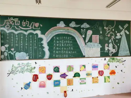 让墙壁说话,让教室育人魅力小学班级特色文化建设活动