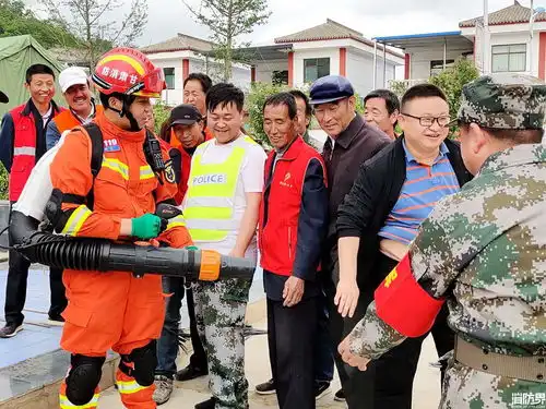 消防宣传进农村平安送到百姓家