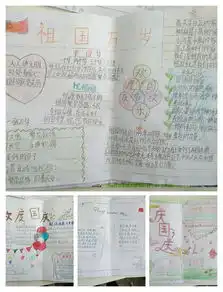 九女学区高堂小学开展庆国庆,心向党黑板报手抄报评比活动