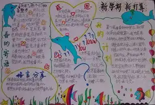 北京小学新学期新气象手抄报