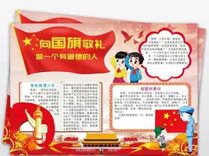向国旗敬礼小报国庆节手抄报爱国教育小报图片素材psd模板下载236.81mb国庆节手抄报大全节日手抄报